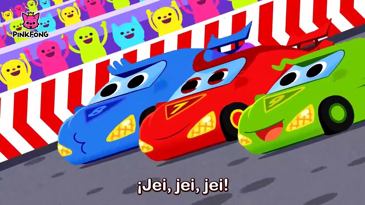 Autos de Carreras _ Autos _ PINKFONG Canciones Infantiles-HoXdeQGQTbw