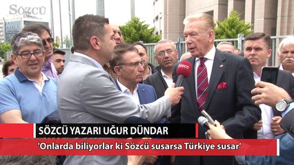 Video herunterladen: Sözcü gazetesi yazarı Uğur Dündar: 'Sözcü Susarsa Türkiye susar'