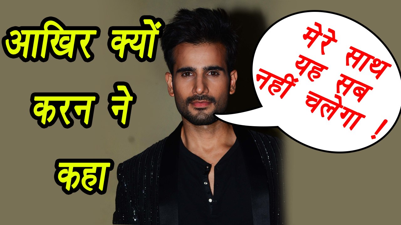 Nach Baliye 8: Karan Tacker LOST COOL on the sets; Heres Why | FilmiBeat