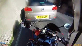 Road Rage - Stupid Driver, Angry Pe vs Bikers  Compilation 2017