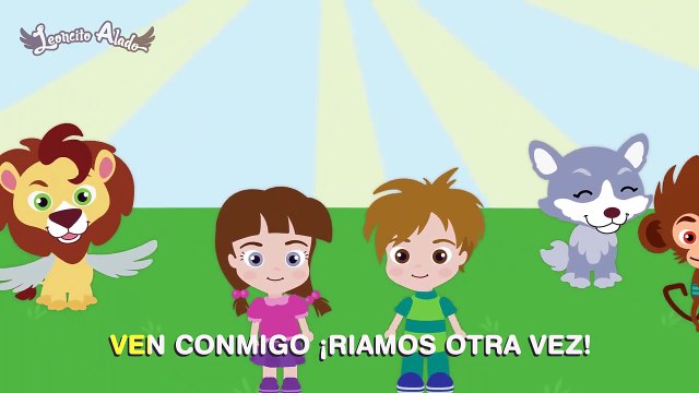 SI ERES FELIZ Y LO SABES ♫ Con letra Karaoke ♫ Videos Infantiles-VTVnHjysOMA