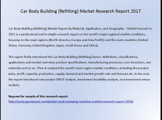Car Body Building (Refitting) Market Research Report 2017