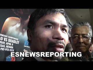 manny pacquiao why TIM BRADLEY AGAIN AND NOT BRONER EsNews Boxing