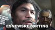 manny pacquiao on his last fight before he walks away from boxing for good EsNews Boxing
