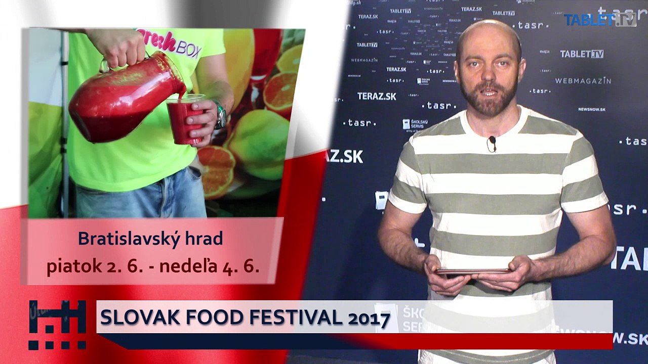 POĎ VON: Bratislavský knižný festival a Slovak food festival 2017