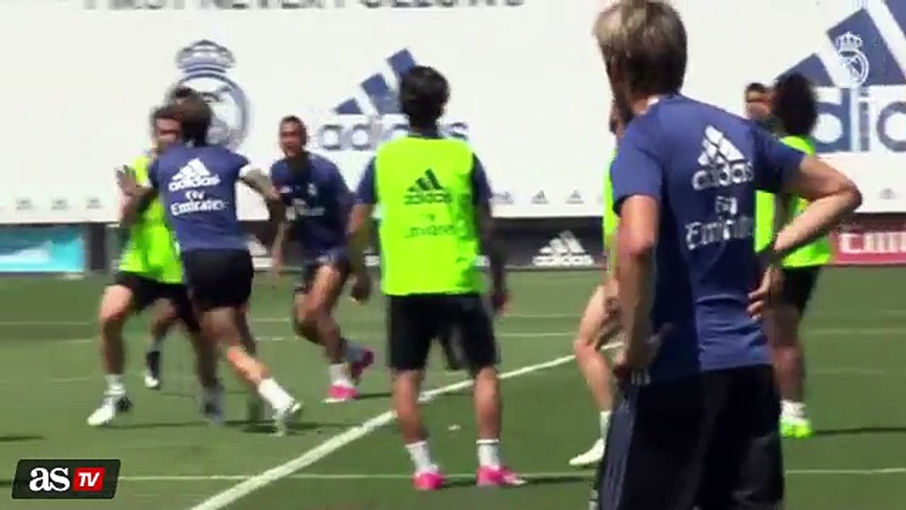 back in full training