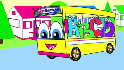 'The Wheels On The Bus' _ Yellow Bus Version _ Kids Learning Song _ Todd