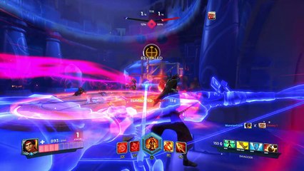 Paladins jugando un poco con amigos