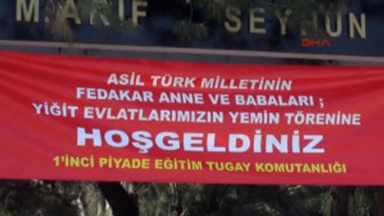 Manisa O Kışlada Yemin Töreni