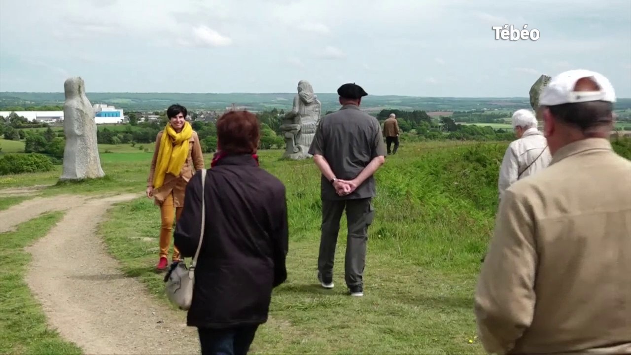 Carnoët (22). De nouveaux géants de pierre à la Vallée des Saints