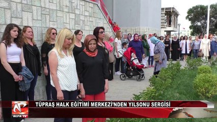 TÜPRAŞ Halk Eğitimi Merkezi’nden Yılsonu Sergisi