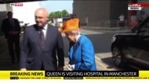 Attentat de Manchester : La reine Elizabeth II rend visite aux victimes du concert d'Ariana Grande (vidéo)