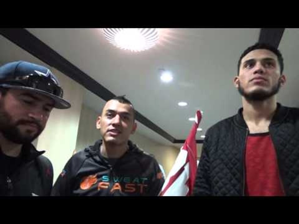 future superstar david benavidez with his dad and trainer jose EsNews Boxing