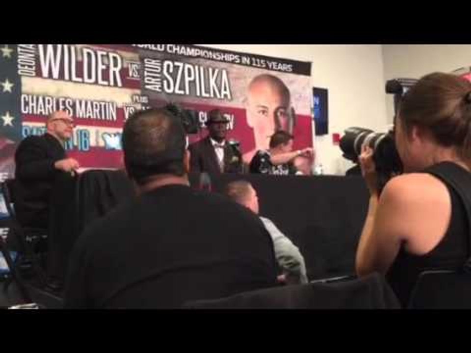 Deontay Wilder on fighting Alexander povetkin - esnews