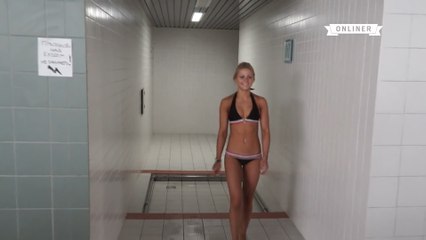 Идентификация девушки, тестирующей аквапарк. FindFace