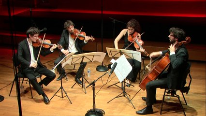 Schubert |  Quatuor à cordes n° 14 en ré mineur D. 810 "La Jeune Fille et la Mort" - Presto par le Quatuor Hanson