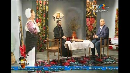 Elena Mandrescu in cadrul emisiunii Muzica ta - TVR Iasi - 08.04.2017 - partea I