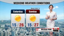 Expect summer-like weather  for the weekend