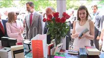 Los Reyes inauguran la Feria del Libro de Madrid más portuguesa