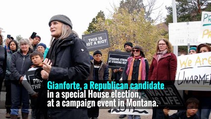 Last week, John M. Donnelly, a journalist for CQ Roll Call, said he was pinned against a wall by security workers in Washington