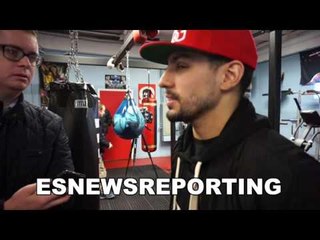 danny garcia interview in camp for robert guerrero EsNews Boxing
