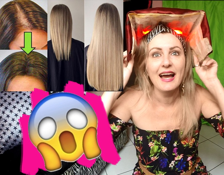 Como fazer seu CABELO crescer muito e parar a QUEDA com um aparelho que você pode fazer em casa