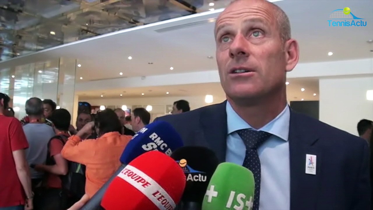 Roland-Garros 2017 - Guy Forget : "Kristina Mladenovic est une lauréate potentielle de Roland-Garros"