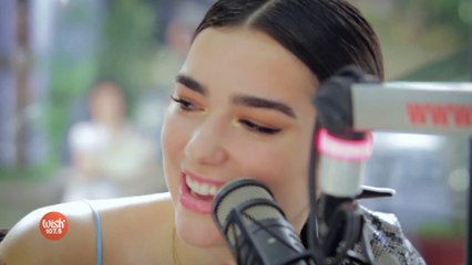 Dua Lipa performs  Blow Your Mind  LIVE on Wish 107.5 Bus
