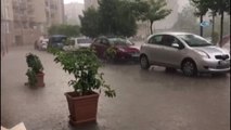 Bursa'da Şiddetli Yağmur ve Dolu Şoku