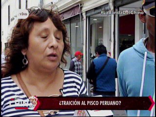 Nota de Manuela Camacho - ¿Traicion al Pisco Peruano?