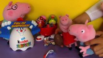 Faire des œufs pour briller enfants domestiques porc jouer jouets Doh kinder surprise surprise peppa lala pla