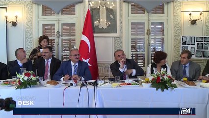 Descargar video: i24 NEWS DESK | Turkey seeks to bring baack Israeli tourism | Friday, May 26th 2017