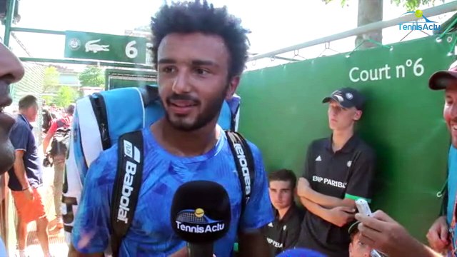 Roland-Garros 2017 - Maxime Hamou dans le grand tableau de Roland-Garros et envoie balader les médias