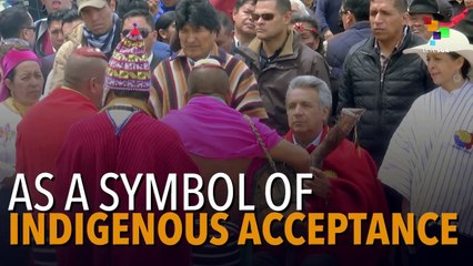 Indigenous Ceremony for Ecuador's New President