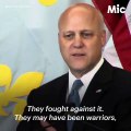 New Orleans Mayor Mitch Landrieu is speaking out against confederate-era monuments