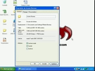 Cacher fichier dossier en vidéo: SAUVESOURIS.com