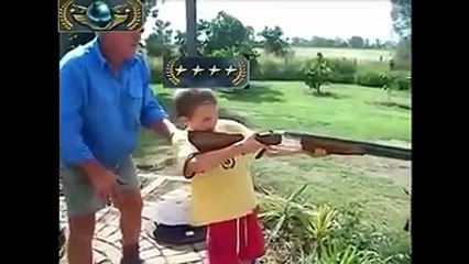 Shoot gun funny / funny fail gun
