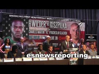 deontay wilder full press conference EsNews Boxing