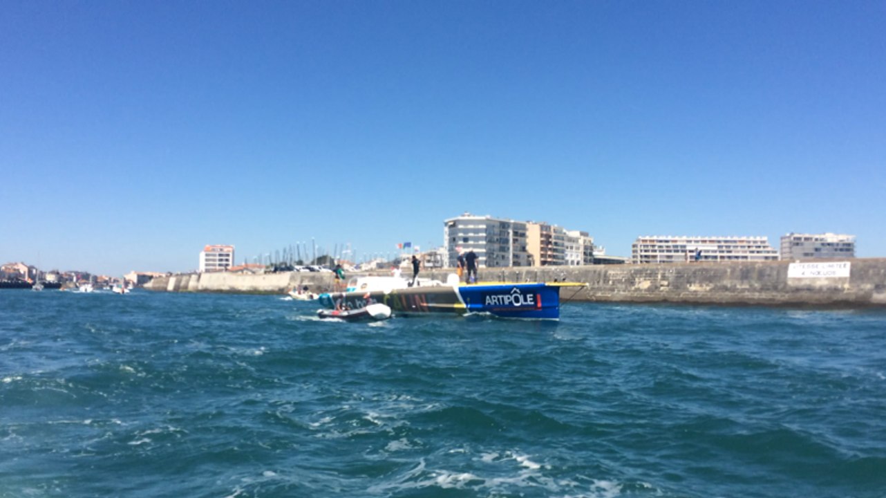 Yves Parlier teste ses cerfs-volants