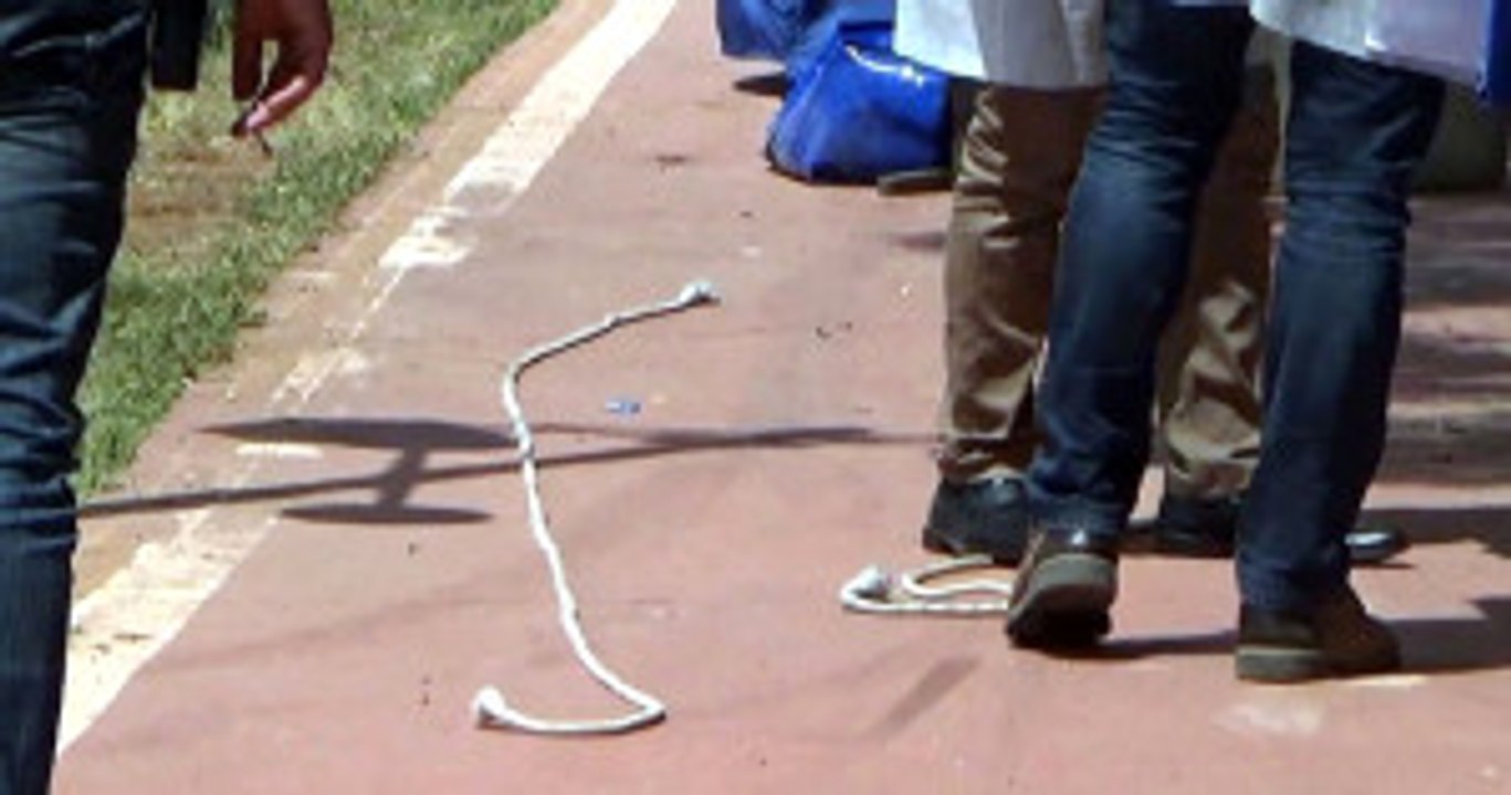 Bisiklet Yoluna Bağlanan İpe Takılan Motosikletlinin Kafası Koptu