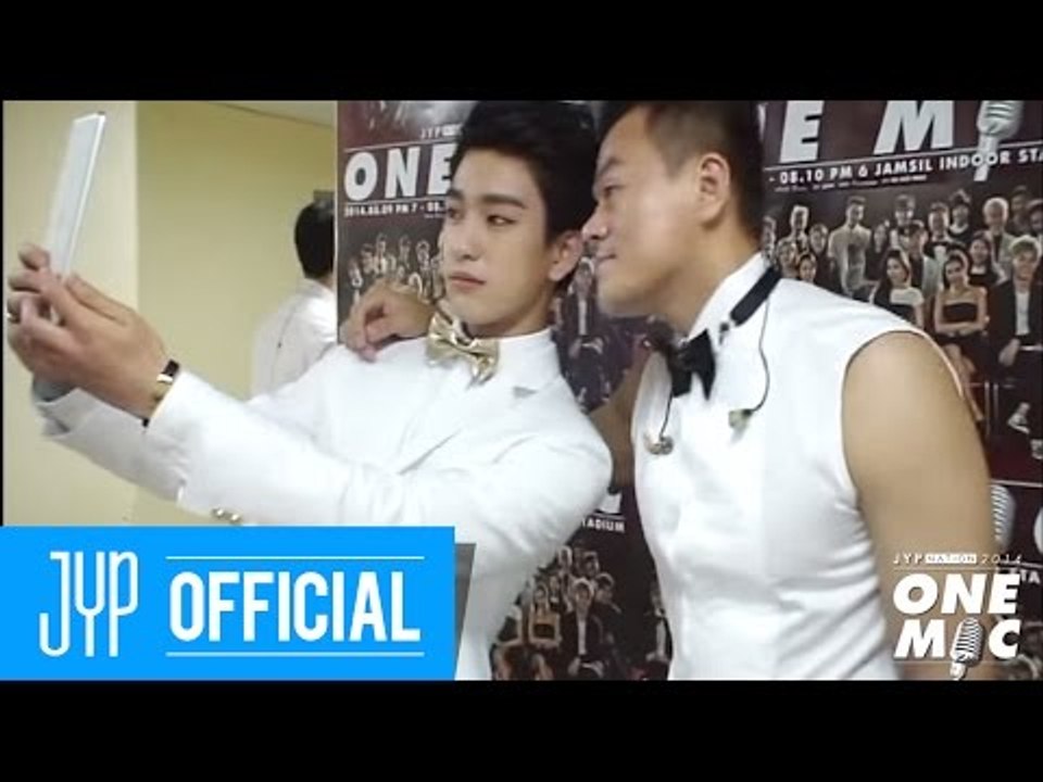 2014 JYP NATION "ONE MIC" Backstage Special Clip