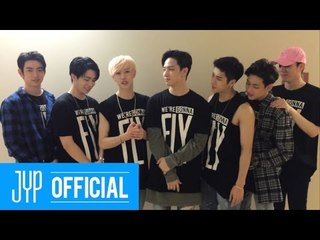GOT7's "DAY6 First USA Fan Meeting" Cheering Message