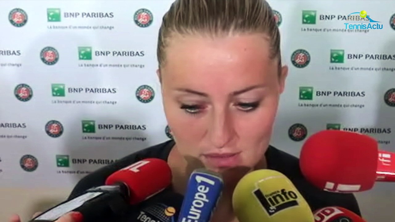 Roland-Garros 2017 - Kristina Mladenovic : "Y a rien qui change pour moi sur ce Roland-Garros"