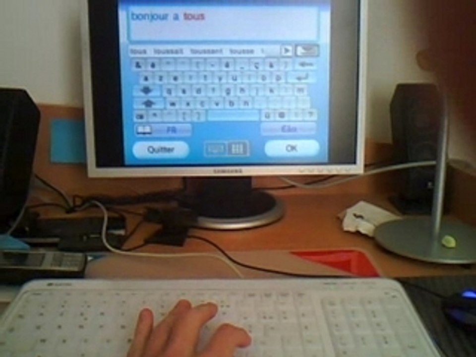 Wii: Clavier USB