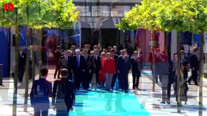 Trump Giving a Funny Show Again When Macron Ignores Him