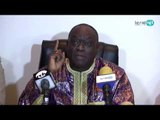 Me El Hadj Diouf en conférence de presse