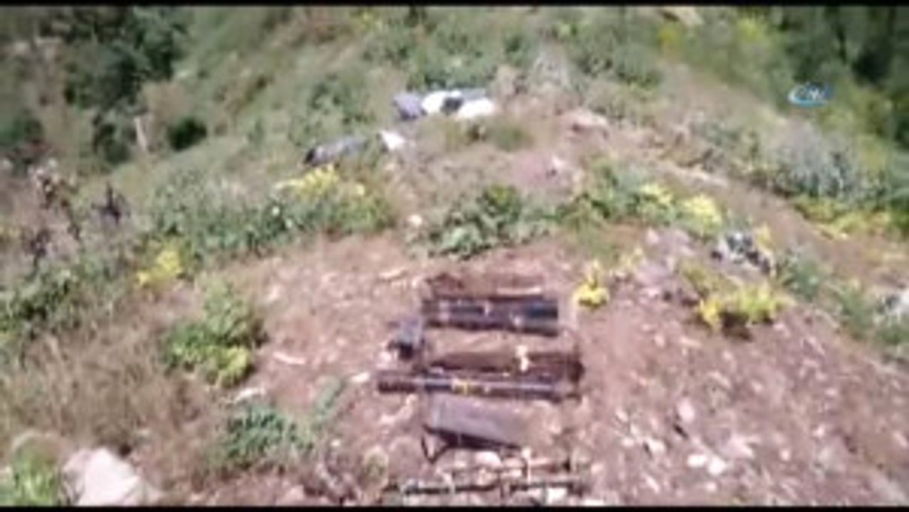 Uludere'de Toprağa Gömülü Vaziyette 2 Adet Tanksavar Bulundu