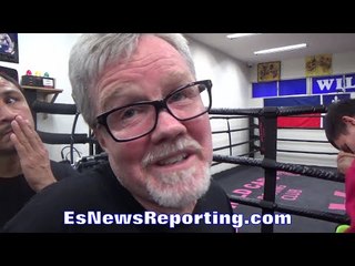 Freddie Roach JABS at Floyd Mayweather IN McGregor BEEF!!! - EsNews Boxing
