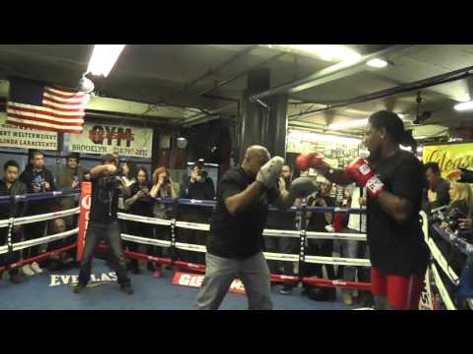 CHARLES MARTIN WORKING OUT FOR IBF CHAMPIONSHIP FIGHT EsNews Boxing