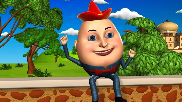 Humpty Dumpty - 3D Animation - English Nursery rhymes - 3d Rhymes - Kids Rhymes - childrens